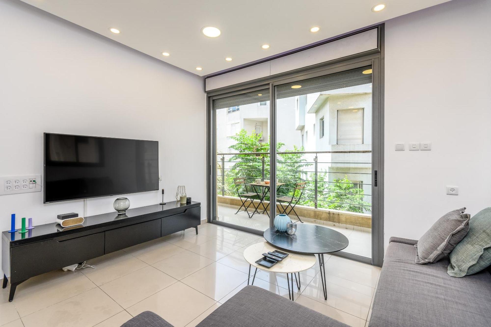 Very Nice 1 Bdr Apartment 2 Min From The Beach ! Tel Aviv Bagian luar foto